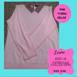 J. Crew Floral Peter Pan Tippi